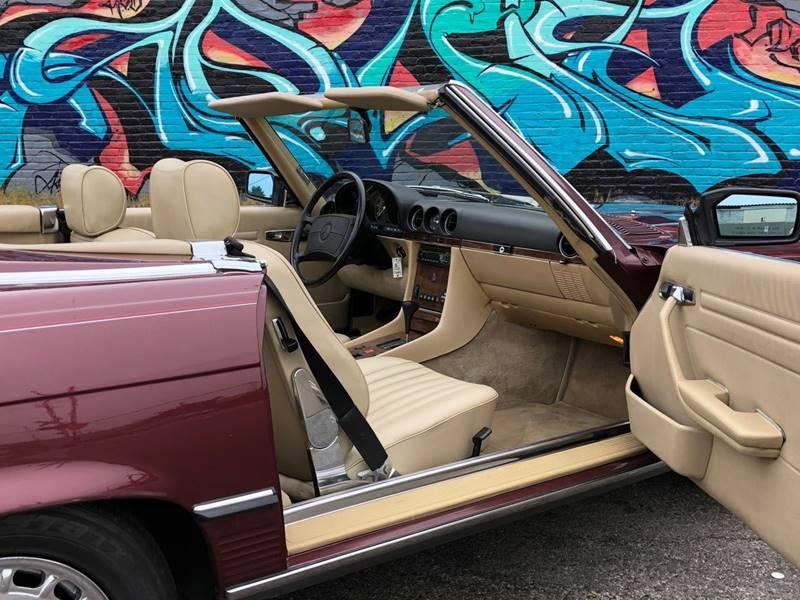Used 1988 Mercedes Benz 560 Class 560 SL 2dr Convertible