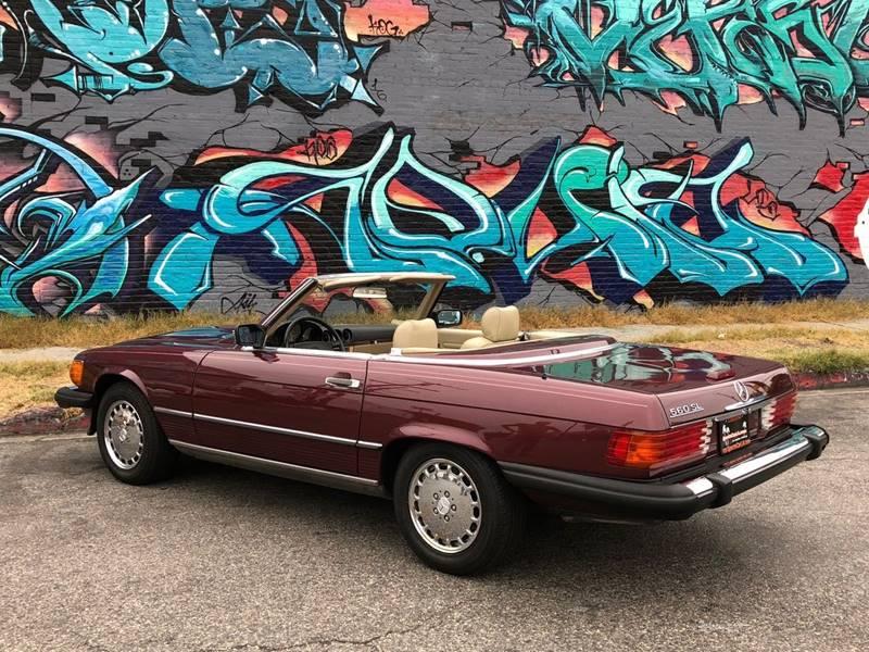 Used 1988 Mercedes Benz 560 Class 560 SL 2dr Convertible