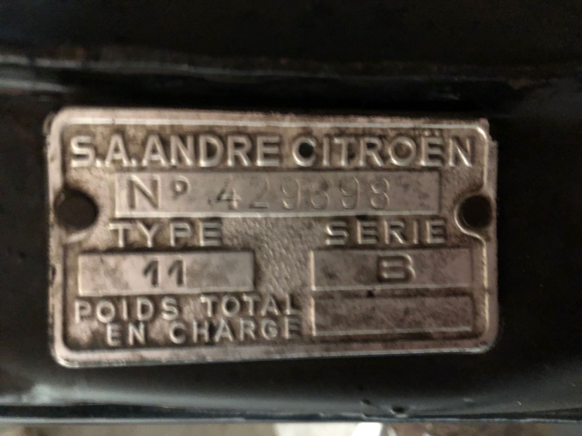 Used 1956 Citroen 11CV