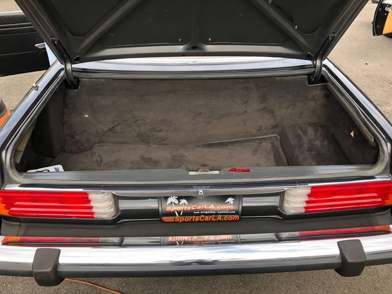 Used 1987 Mercedes Benz 560 Class 560 SL 2dr Convertible