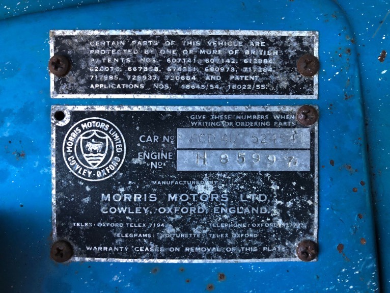 Used 1958 Morris Minor 1000