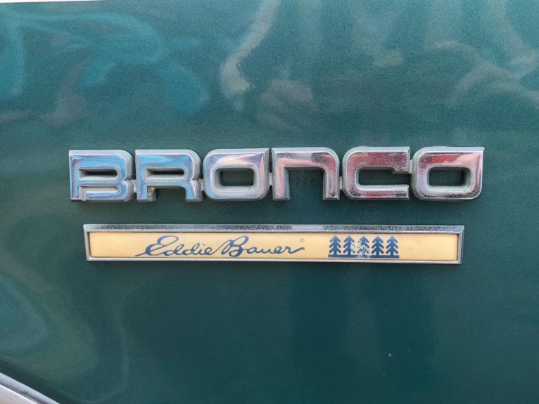 Used 1990 Ford Bronco Eddie Bauer